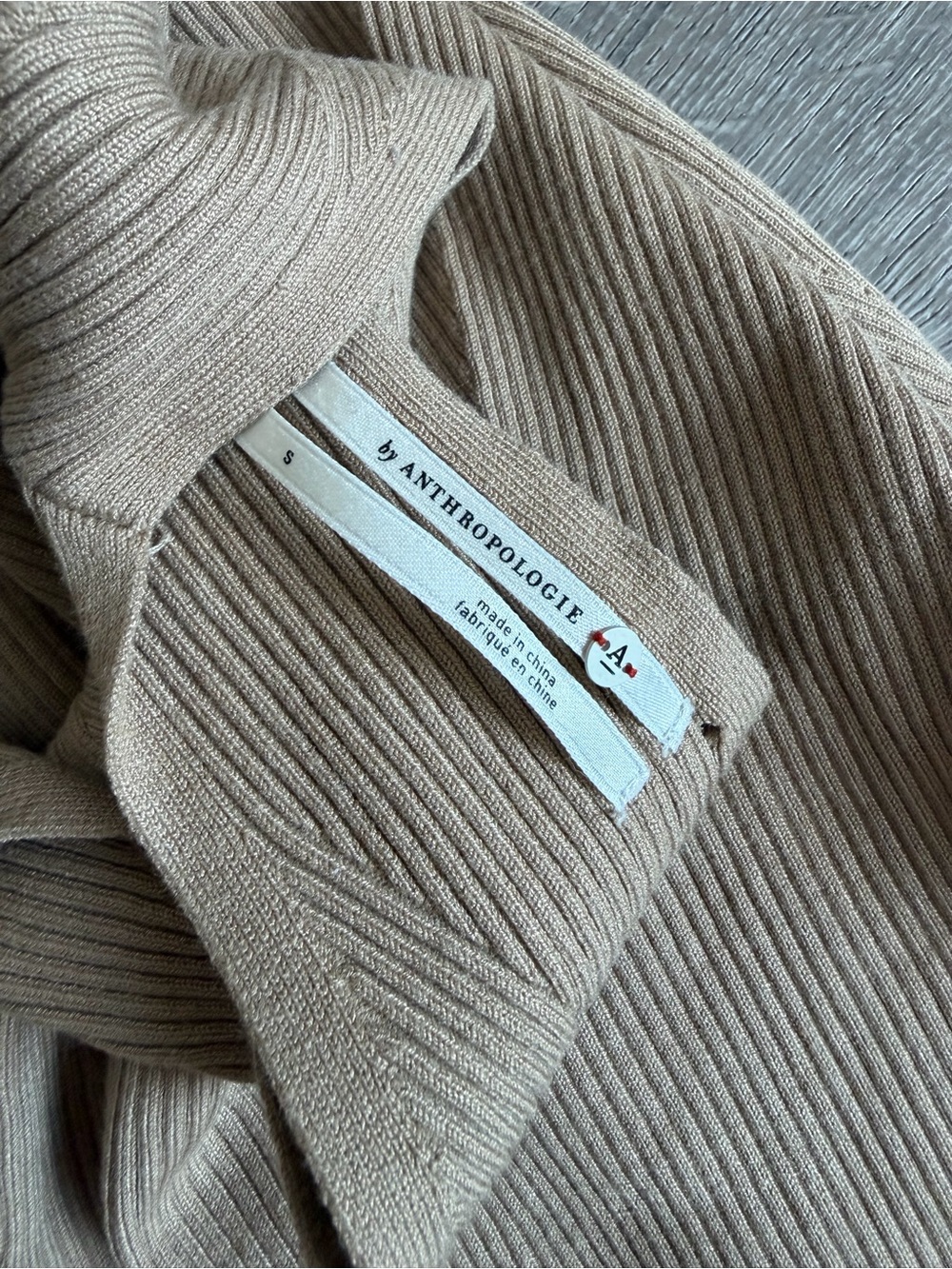Anthropology Knit Ribbed Midi Dress - Picture 10 of 13